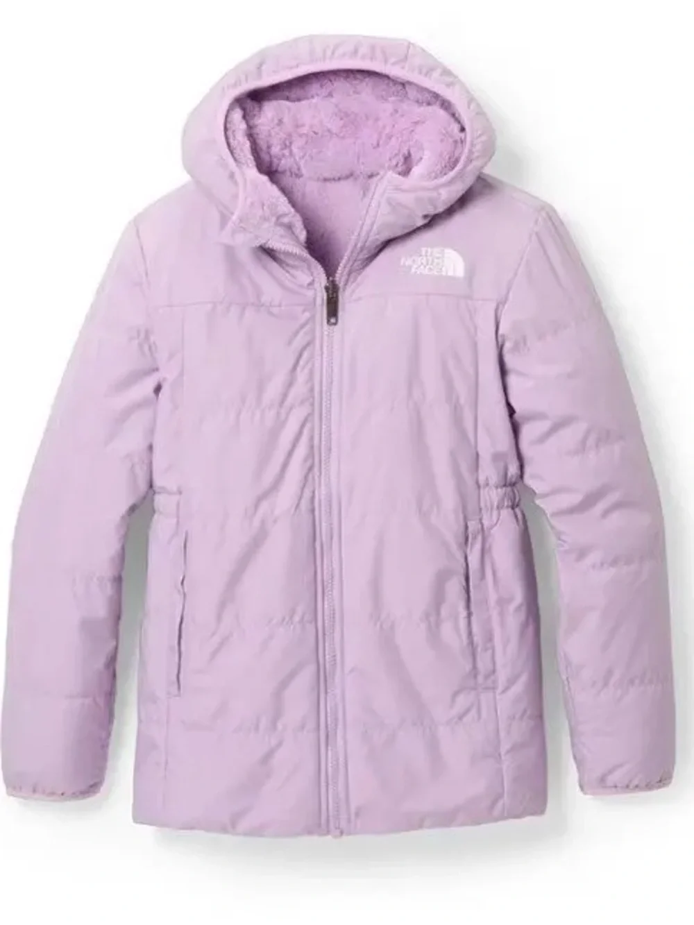 NWT❤️The North Face Girls’ Printed Reversible Mossbud Parka szXL(14/16)